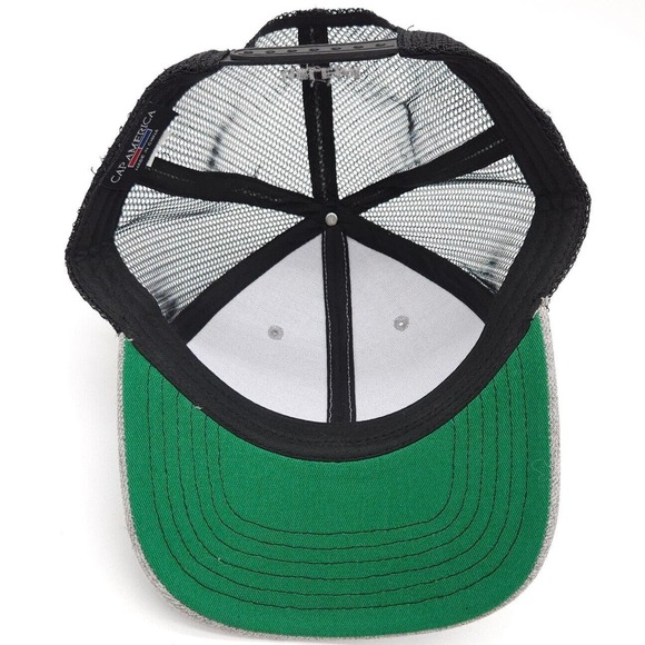 Polaris Mesh Snapback Trucker Hat Baseball Cap Embroidered Helena Cycle Center - Picture 6 of 7